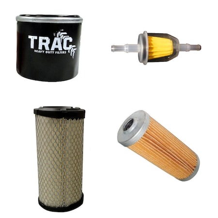 Aic Replacement Parts Engine Filter Maintenance Kit Fits John Deere 1026R 1023E Compact Tractor M806418-FILTERKIT